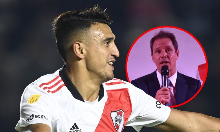 Suárez todavía no arregla la continuidad con los dirigentes de River.