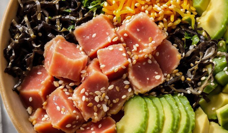 Delicias de verano, poke colorido Delicias de verano, poke colorido