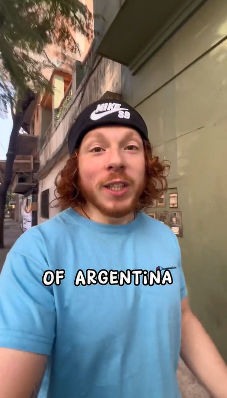 El usuario subió el video en TikTok Foto: Captura del video