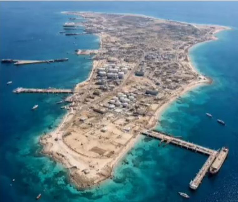 La isla de Kharg es un punto estratégico en la región, por lo que Donald Trump amenazó con su captura. La isla de Kharg es un punto estratégico en la región, por lo que Donald Trump amenazó con su captura.