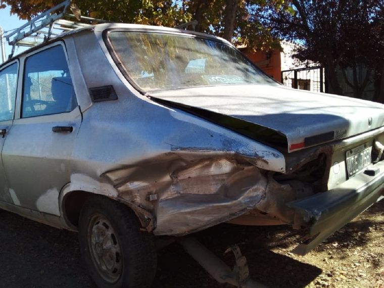 El saldo de un momento imprudente. Foto: Malargüe a diario