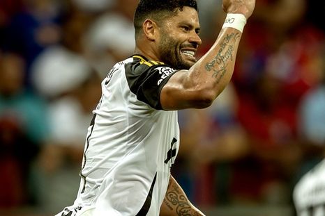 Hulk es una de las figuras de Mineiro, que podrían enfrentar a Godoy Cruz en octavos de final. Foto: prensa Atlético. Hulk es una de las figuras de Mineiro, que podrían enfrentar a Godoy Cruz en octavos de final. Foto: prensa Atlético.