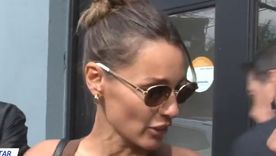 La conductora dialogó con la prensa luego del mal momento que atravesó el fin de semana. Foto: Captura pantalla A la tarde (América TV)