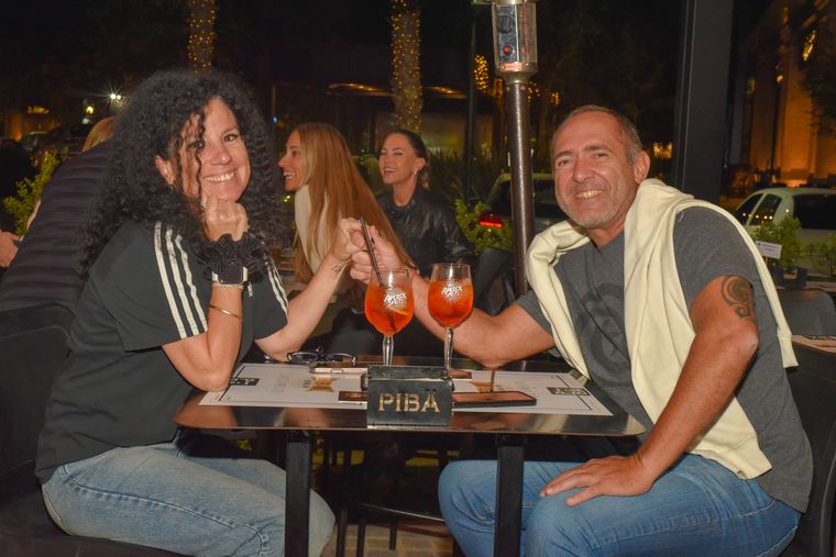 Marcela Masutti y David Cacciamani. Marcela Masutti y David Cacciamani.