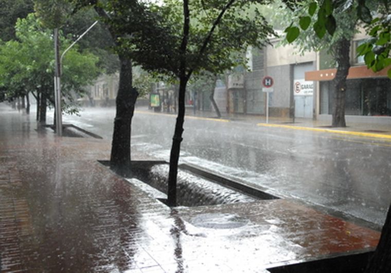 Lluvias otra vez en Mendoza. Foto: MDZ
