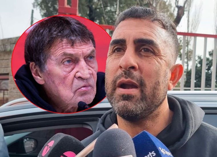 Independiente está que arde: Montenegro le contestó a Falcioni.