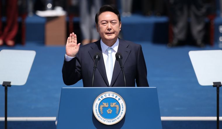 Piden la renuncia del presidente Yoon Suk Yeol. Foto: Wikipedia.