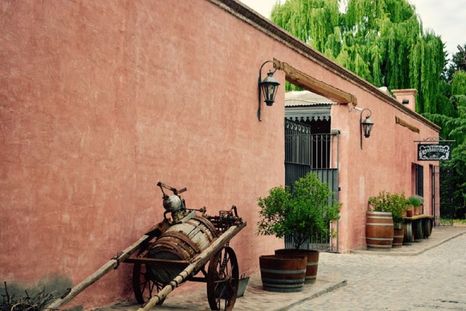 Bodega Clos de Chacras, una de las viñas de Chacras de Coria Foto: Bodega Clos de Chacras