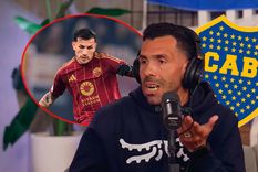 Carlos Tevez apuntó contra Leandro Paredes. Foto: Captura OLGA, AS Roma y Paladar Negro Carlos Tevez apuntó contra Leandro Paredes. Foto: Captura OLGA, AS Roma y Paladar Negro