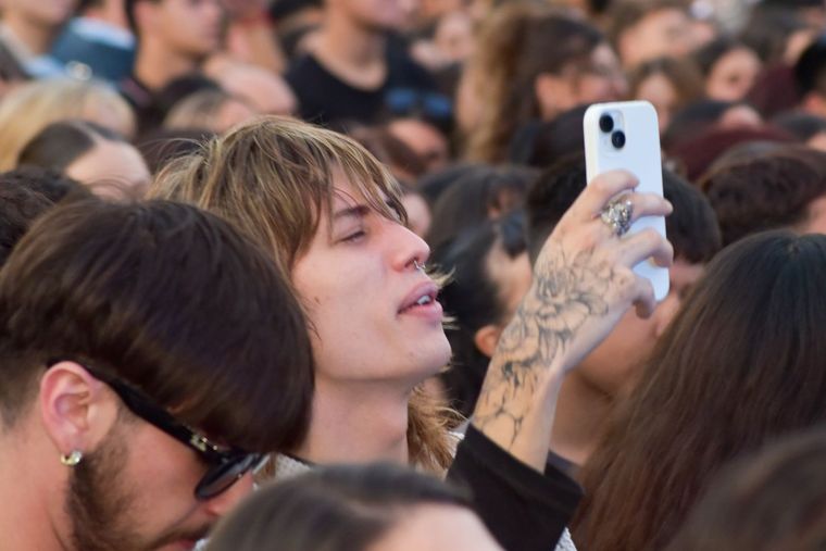Los celulares también fueron protagonistas: ¡había que llevar el video de recuerdo! Los celulares también fueron protagonistas: ¡había que llevar el video de recuerdo!