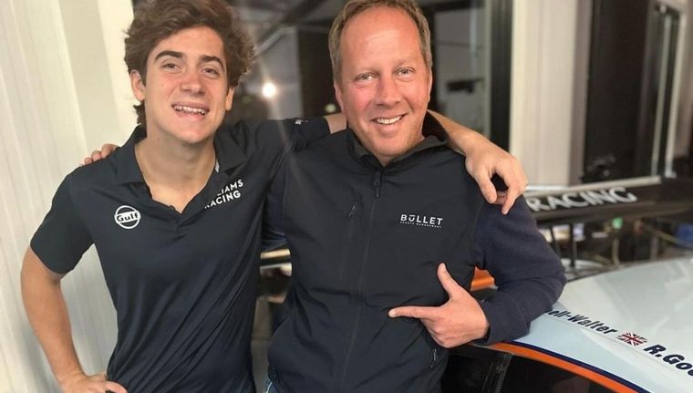 Galperín tiró una ironía, el manager de Franco Colapinto se sumó y luego borró el posteo. ¿Se rompe Alpine por dentro? Foto: @jamiecampbellwalter