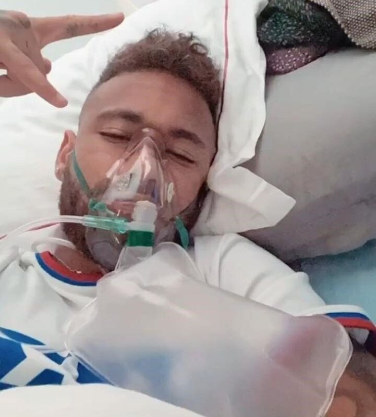 La imagen de Neymar que causó revuelo.