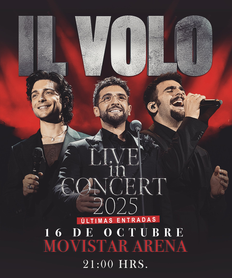 Il Volo. Créditos: Punto Ticket Il Volo. Créditos: Punto Ticket