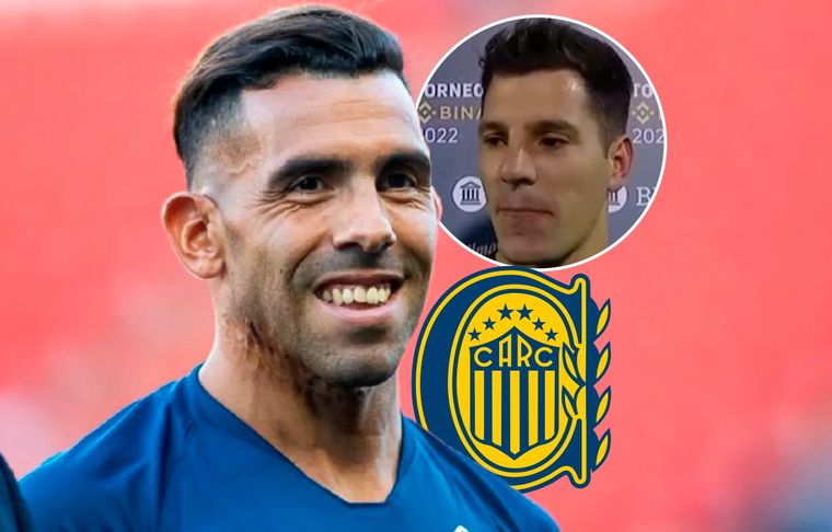 Carlos Tevez Carlitos será entrenador de Central y el plantel lo apoya.