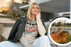 La modelo Nicole Neumann se puso a favor de los carpinchos de Nordelta, donde ella también reside.