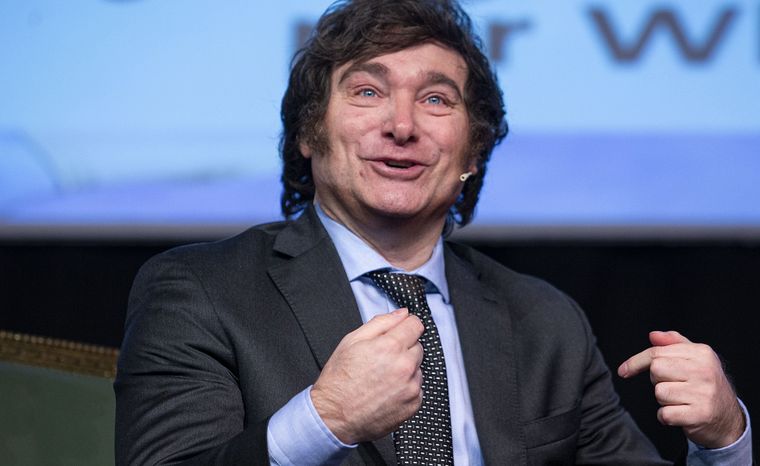 El triunfo de Javier Milei en las  PASO cambió el mapa electoral argentino y es una señal para los políticos clásicos Foto: NA