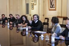 Una de las reuniones multisectoriales del Comité de crisis por el coronavirus.