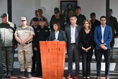 Patricia Bullrich anuncia cómo se articulará la Ley Antimafia en Rosario Foto: Gobierno Nacional