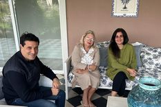 Elisa Carrió realizó un desesperado llamado a la unidad junto a Maxi Abad Foto: Twitter Elisa Carrió