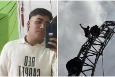 Santiago Calivar tenía 21 años y trabajaba colocando torres de iluminación para escenarios.&nbsp;