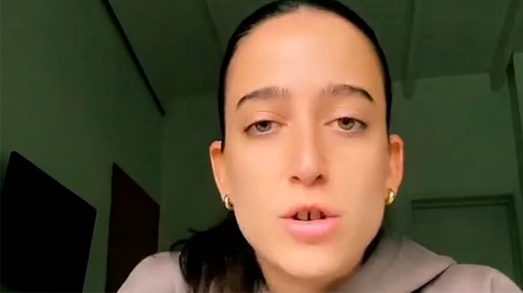 Joaquina Robles fue alumna de Jey Mammón.  Foto: Imagen de Tik Tok.