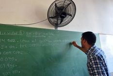 como las escuelas mendocinas se las ingenian contra la ola de calor