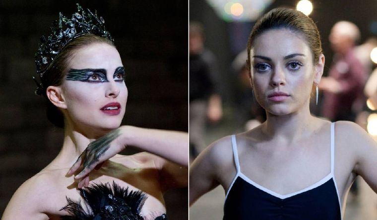Natalie Portman y Mila Kunis en el Cisne Negro, una rivalidad tan fuerte que nos llegó a todos.