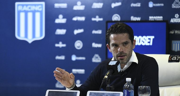 Gago pidió que Racing adquiriera el pase de Jonatan Gómez. Foto: Racing Club