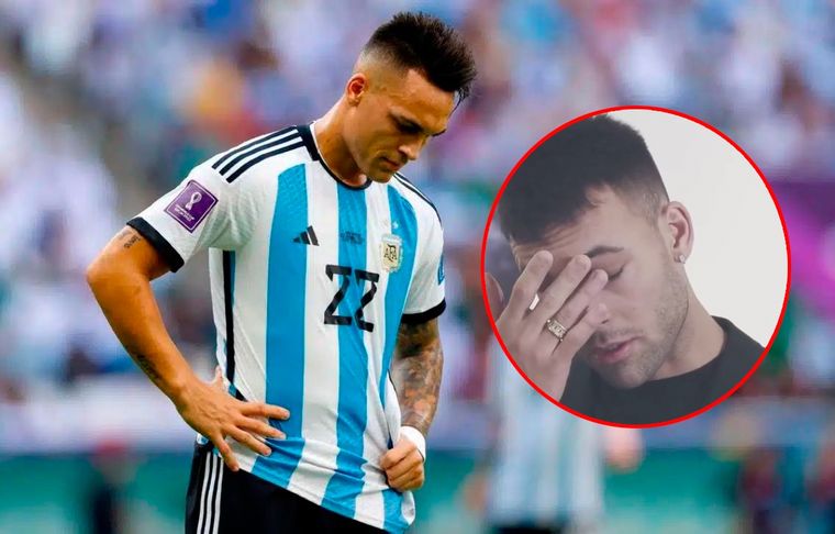 Lautaro se emocionó al recordar su ausencia de Rusia 2018 y su lesión en Qatar, Foto: Archivo Mdz e InterMedia