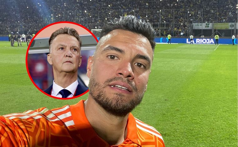Sergio Romero también contó su anécdota con Van Gaal. Foto: MDZ