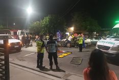 El accidente en Maipú dejó un fallecido Foto: Ministerio de Seguridad