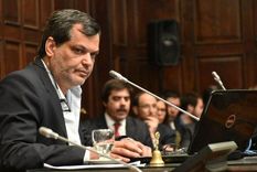 Néstor Parés,cuando era el presidente de Diputados tuvo que usar el desempate para leyes importantes.