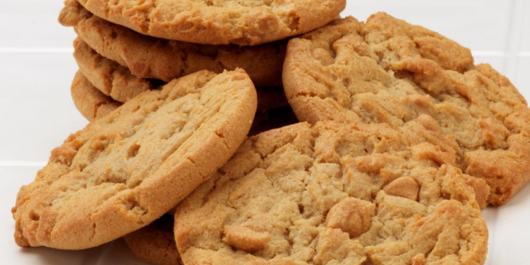 Galletas de maní Foto: Vix