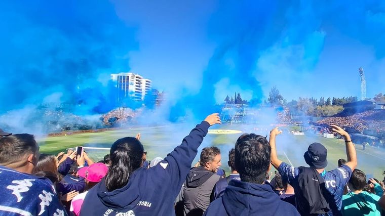 Una experiencia tribunera a quemarropa, a cargo de Ulises Naranjo. Foto Gentileza Mafalda Faggian