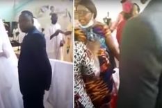 caos total: interrumpe la boda jurando que es la esposa del novio caos total: interrumpe la boda jurando que es la esposa del novio