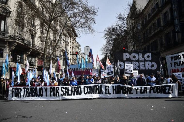 Cuándo será el piquete del Polo Obrero