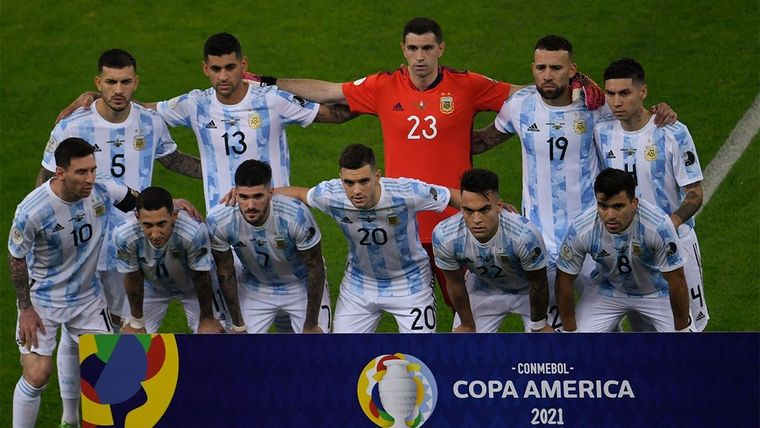 Martínez, Romero, Lo Celso y Buendía, en la mira Foto: @Argentina