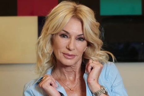 La polémica presentadora y un momento de tensión. Créditos: Archivo MDZ