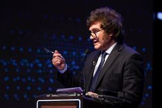 Describieron a Milei como “un economista excéntrico que quiere poner de cabeza el gobierno y el sistema financiero del país” Foto: Noticias Argentinas