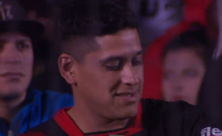 Tomás Iñíguez, el hincha de Colón nominado por la FIFA. Foto: Captura