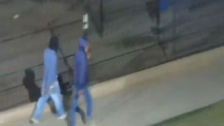 Los delincuentes fueron detenidos en Rodeo del Medio. 