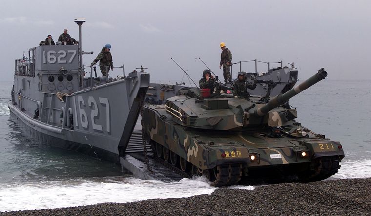 Estados Unidos y Corea del Sur vienen sosteniendo una alianza bélica importante. Foto Dpa&nbsp;