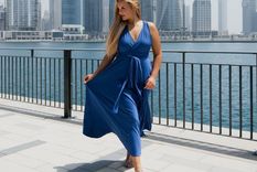 Vestirse de azul guarda un profundo significado, según la psicología Foto: Shutterstock