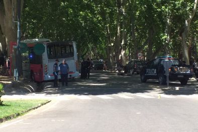 MDZol | La escena de la tragedia en el Parque. Foto: Cristian Minich / MDZ