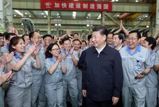 Xi conduce con éxito la economía de China. Foto: China Daily.