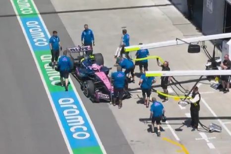 Franco Colapinto tuvo inconvenientes mecánicos en el comienzo de la práctica libre del GP de Canadá. Franco Colapinto tuvo inconvenientes mecánicos en el comienzo de la práctica libre del GP de Canadá.