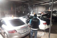 La banda narco utilizaba una agencia de autos de Junín como pantalla Foto: Ministerio de Seguridad