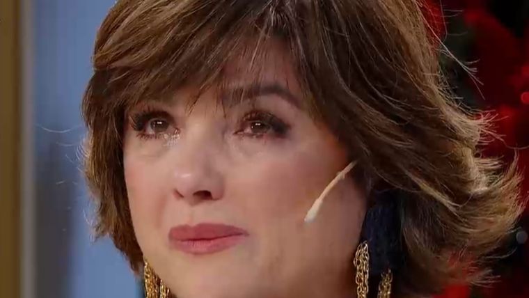 La actriz no pudo contener las lágrimas cuando habló de Adrián Suar. La actriz no pudo contener las lágrimas cuando habló de Adrián Suar.