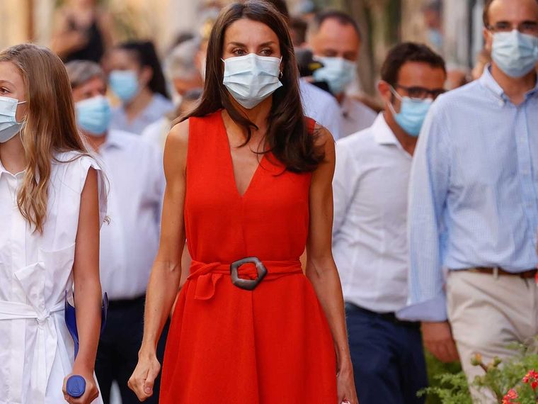 Letizia viajará sola.