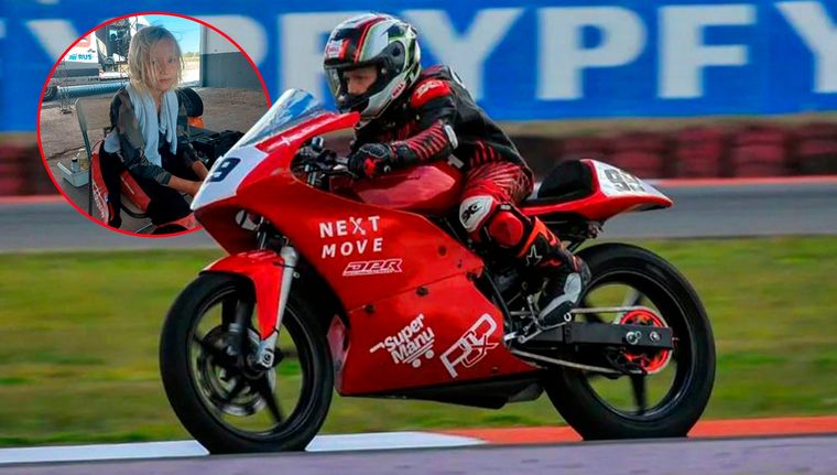 Lorenzo Somaschini había debutado en las pistas dos meses antes, en el autódromo Oscar y Juan Galvez de Buenos Aires. Foto: @lolosomaspro